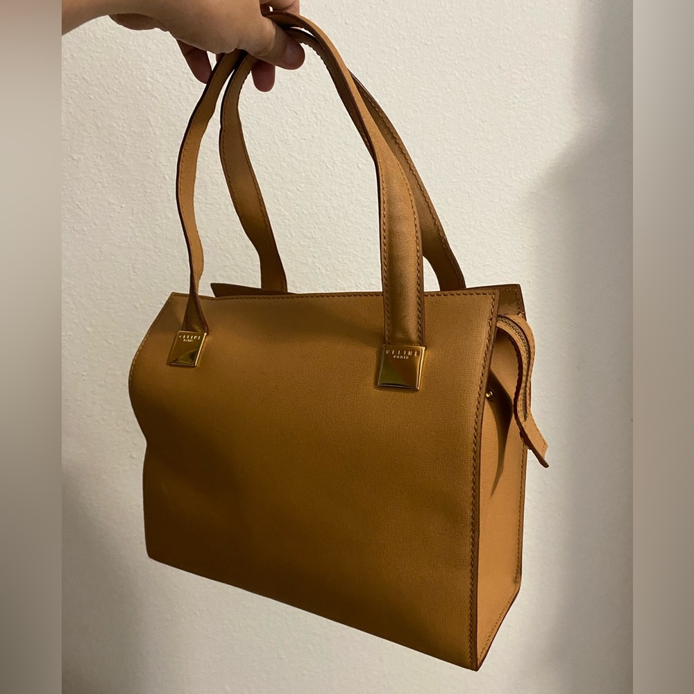 Authentic Celine Tan Handbag